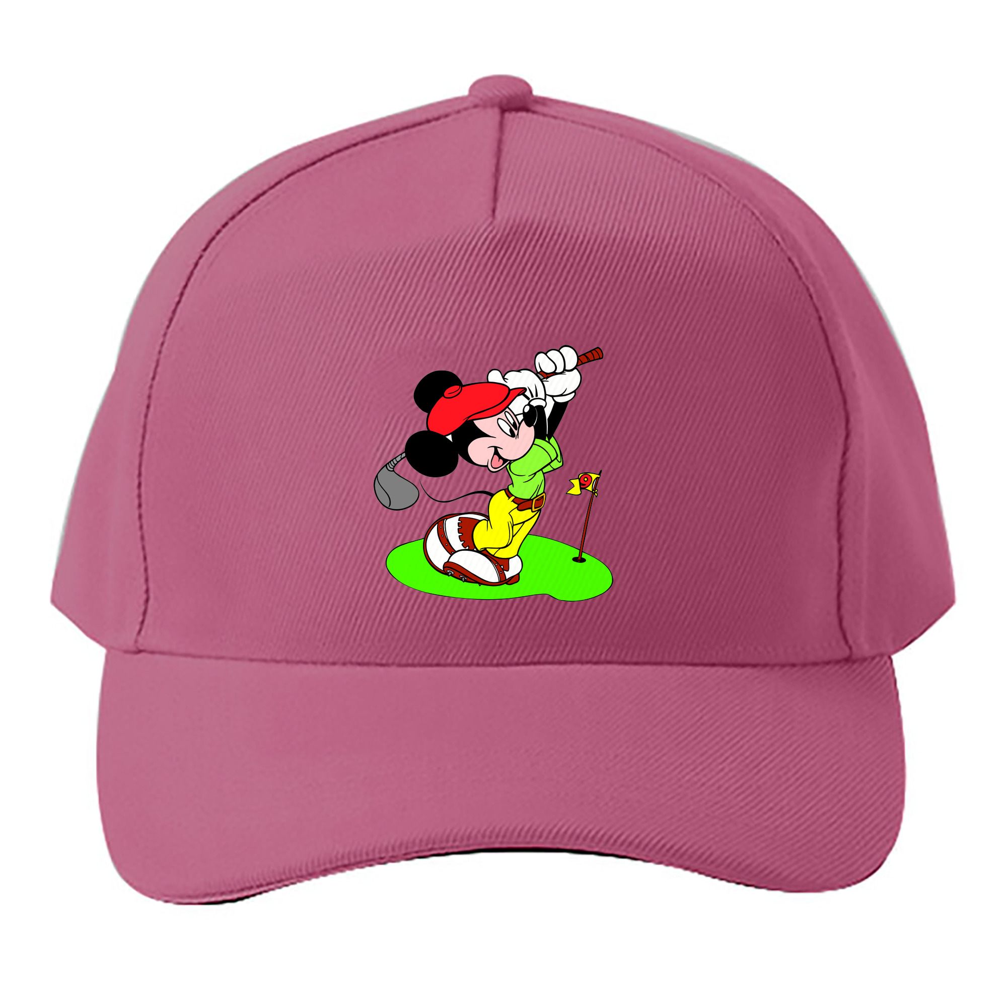 （画像用） ミッキーマウス Mickey Mouse ベースボールキャップ 綿100％ 男女兼用 帽子 スポーツ